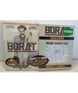 BORAT Promo DVD T-shirt Combo Pack NEW SEALED Sacha Baron Cohen RARE - $24.95