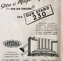 1954 Laystall Parts Earls Court Import Advertisement Autocar Automobilia... - $35.02 CAD