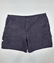 Duluth Trading Purple Cargo Heavy Canvas Shorts Mens 48 (Measure 45x8) - $17.44