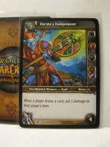 (TC-1522) 2007 World of Warcraft Trading Card #277/319: Jin&#39;do&#39;d Judgment - £0.79 GBP