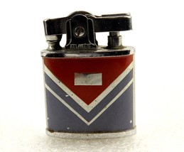 Atlantis Pocket Lighter, &quot;V&quot; Pattern, Automatic Superlighter, Made in Japan - £11.71 GBP