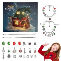 DIY Christmas Advent Calendar Bracelets Set - £21.20 GBP