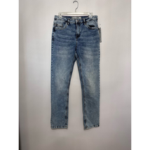Cultura Womens Skinny Jeans Blue Whiskered Stretch Medium Wash Denim Plu... - $42.65