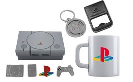 Sony PS1 Loot Box, (4 Pin Badges, Steel Mug, Spinner Keychain and Bottle... - £70.36 GBP