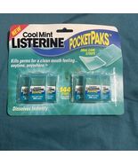 Listerine PocketPaks Breath Strips On The Go, &quot;Cool Mint&quot; 6pk X 24 = 144... - $24.74