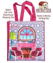 Barbie Life in the Dreamhouse #BARBIEISMOVING Reusable Shopping Tote Gif... - £6.21 GBP
