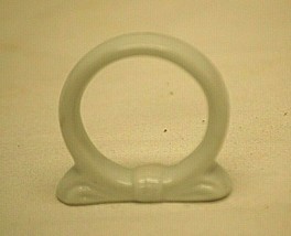 White Ceramic Napkin Ring Holder - £5.56 GBP