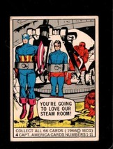 1966 DONRUSS MARVEL SUPER HEROES #4 YOU&#39;RE GOING TO LOVE OUR STEAM VG+ *... - £25.85 GBP