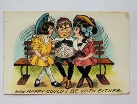 Antique Postcard Vinegar Valentine Divided back  Germany - £24.53 GBP