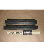 64 Cadillac Sedan Deville DASH DEFROSTER VENT RUBBER AIR DEFLECTOR FILLERS - $54.31 CAD