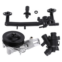 Water Pump Coolant Pipe with Sensor Thermostat Kit Fit for Jaguar Land R... - $108.56