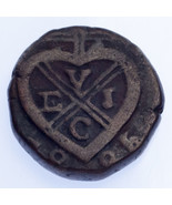 1825 India British Colony Bombay 1/2 Pice Coin (VF Condition) KM# 197 - $1,975.76 MXN