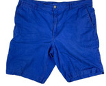 Perry Ellis Electric Blue Men&#39;s Shorts Size 36 100% Cotton  - $9.89