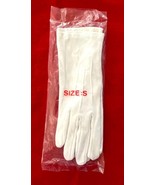 Vintage Ladies White Cotton Gloves Over the Wrist Sealed in Pkg Size Small - €7,78 EUR