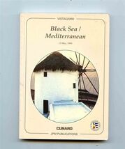 Cunard Vistafjord Black Sea / Mediterranean Port Guide Book 1994 - $17.82