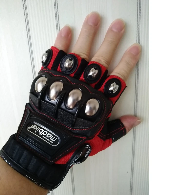 Sporting Safe Outdoor Riding Men&#39;s BrA Knuckle Gloves A Gloves Motorcycle Riding - £42.36 GBP