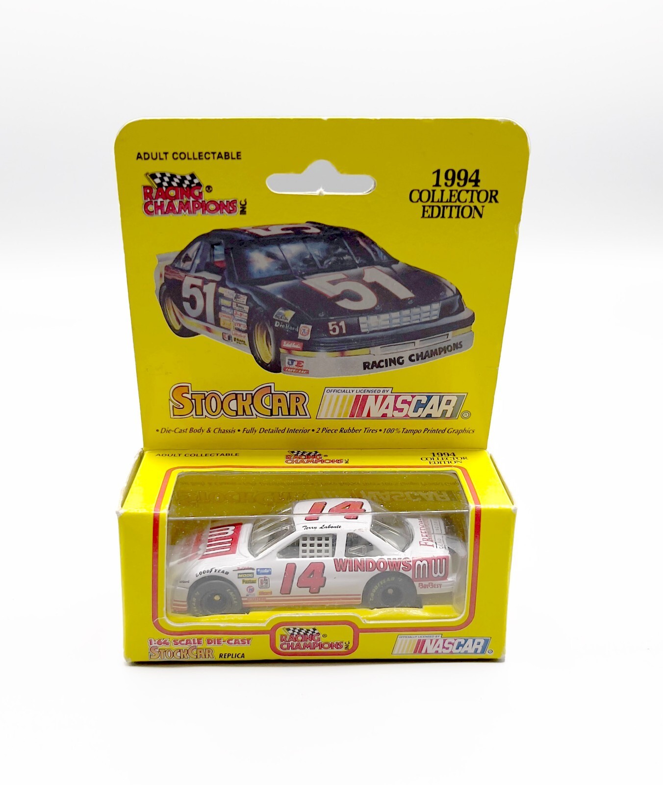 Terry Labonte #14 Racing Champions 1994 Collector Edition 1:64 Scale Die... - $8.80