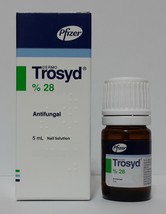 Trosyd, Pfizer against nail fungus, trosyd 28%, 5 ml - £15.01 GBP