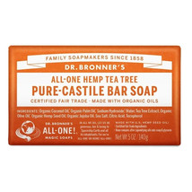 Dr. Bronner&#39;s Magic Bar Soap – Tea Tree - Pure-Castile Soap - 5 oz - $198.71 MXN
