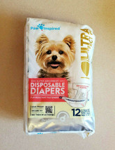 Paw Inspired Ultra Protection Disposable Diapers 12 Each XS Diapers (NEW) - £7.74 GBP