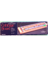 1992 Pressman 3211 Wood Cribbage Board Continuous 3 Lane Track Pegs - £14.72 GBP