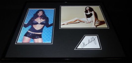 Alana de la Garza Signed Framed 16x20 Photo Display Law &amp; Order CSI Miami - £118.69 GBP