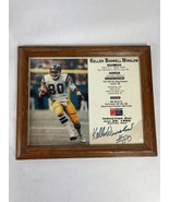 Kellen Winslow Signed 9.5 x 11.5&quot; Framed Induction Day Hall of Fame HOF ... - £78.44 GBP