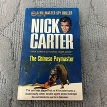 The Chinese Paymaster Espionage Thriller Paperback Book by Nick Carter 1967 - £11.00 GBP