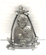 Camco Pewter 3 1/4&quot; Christmas Nativity Holy Family Ornament - $13.56 CAD