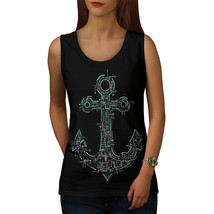 Wellcoda Anchor System Panel Geek Womens Tank Top,  Athletic Sports Shirt - £14.55 GBP+