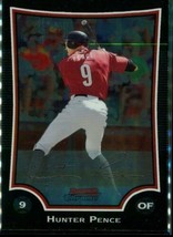 2009 Baseball Trading Card TOPPS Bowman Chrome #65 HUNTER PENCE Houston Astros - £7.61 GBP