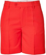 MARC by MARC JACOBS Flame SCARLET Tate TWILL Bermuda Shorts Red ( 4 ) - £111.03 GBP