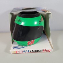 Joe Gibbs SR #18 Nascar Helmet Mug with Pin in Box Vintage - $14.96