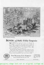 1924 National City Company Bank 4 Vintage Print Ads - £2.75 GBP