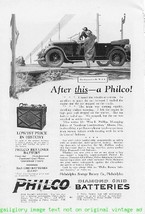 1924 Philco Batteries 5 Vintage Magazine Print Ads - £2.80 GBP