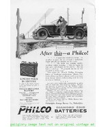 1924 Philco Batteries 5 Vintage Magazine Print Ads - £2.78 GBP