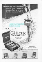 1926 Gillette &amp; Kodak Movies 2  Vintage Print Ads - £1.96 GBP