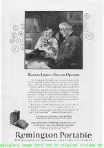 1924 Remington Portable Typewriter 3  Vintage Print Ads - £2.80 GBP