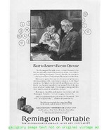 1924 Remington Portable Typewriter 3  Vintage Print Ads - £2.78 GBP