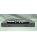 Vintage Original ROAD RIOT 4W SNES VIDEO GAME Cart Cartridge 1992 Tested - $14.85