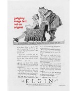 1925 Elgin Watch Waterman Pen 2 Vintage Print Ads - £1.98 GBP