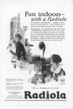 1925 RCA Radiola Victor Victrola 4 Vintage Print Ads - £3.51 GBP