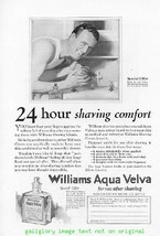 1925 Williams Shaving Aqua Velva 6 Vintage Print Ads - £3.54 GBP