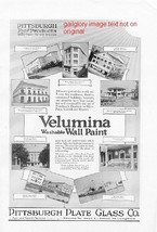 1926 Pittsburg Plate Glass Paint 3 Vintage Print Ads - £3.59 GBP