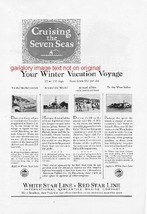 1926 White Star &amp; Canadian Pacific Cruise 2 Vintage Ads - £2.00 GBP