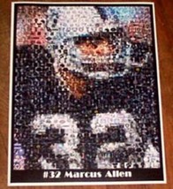 Amazing Oakland Raiders Marcus Allen Montage. 1 of 25 - £8.99 GBP