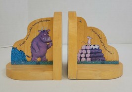 2011 Pair of Wooden Bookends The Gruffalo Children&#39;s Nursery Bedroom Decor - £20.58 GBP
