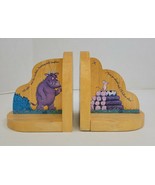 2011 Pair of Wooden Bookends The Gruffalo Children&#39;s Nursery Bedroom Decor - £20.47 GBP