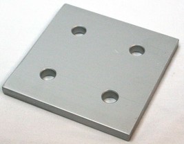 8020 EQUIVALENT ALUMINUM 15 SERIES 4 HOLE SQUARE JOINING PLATE #4367 - $4.62