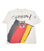 Vintage Germany 1994 World Cup USA T Shirt Mens L Soccer Delta Single St... - $47.26